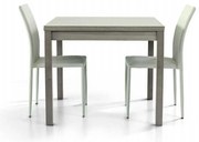 GARRETT - tavolo da pranzo moderno allungabile a libro 90 cm