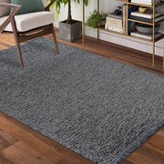 Tappeto moderno semplice di colore grigio Larghezza: 80 cm | Lunghezza: 300 cm