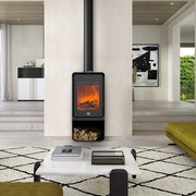 Stufa a legna CLOE 8 7.5 kW nero