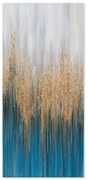 AGAVE quadro astratto moderno High blue art 70×150