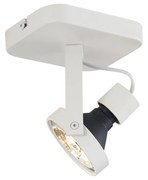 Faretto da soffitto di design bianco GU10 70mm ruotabile e inclinabile - Vo