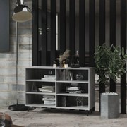 Credenza grigio sonoma 103,5x35x70 cm in truciolato