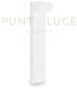 Sirio paletto ip65 h.60cm 1 luce attacco gx53 bianco