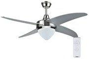 Ventilatore da soffitto Savona grigio , D. 121 cm ZEPHIR