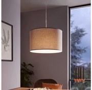 Eglo 31573 - Lampadario a sospensione con filo PASTERI 1xE27/60W/230V
