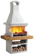 Barbecue fisso a legna e carbonella PORTOROSE EASY GARDEN BY PALAZZETTI