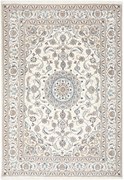 Nain Tappeto persiano 210 x 300 Blu (Iran) Annodato A Mano