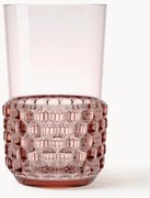 Bicchieri con motivo strutturato Jellies 4 pz