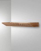 Linus applique quercia l.40cm in legno e vetro attacco led 3000k - ...