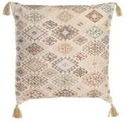 Cuscino DKD Home Decor Beige Rombos 60 x 20 x 60 cm