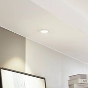 Arcchio LED downlight Zarik, bianco, 3.000K