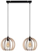 Lampadario su filo DORO 2xE27/60W/230V