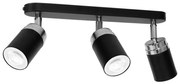 Faretto RENO 3xGU10/8W/230V nero/cromo