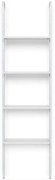 Kit cabina armadio PROJECT KIT SCAFFALE 4R 55X33CM CLASSIC in alluminio 60 x 220 x 33 cm bianco/anodizzato