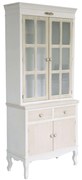 ROXY - credenza shabby chic con vetrina