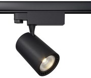 Faretto Per Binario Vuoro In Metallo 26W Nero 1 Luce Naturale