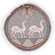 Agra Tappeto 50x50 (Indian) Annodato A Mano