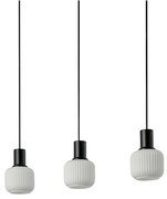 Nordlux - Milford 3 Mini Lampada a Sospensione Rail Black Nordlux