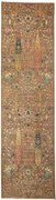 Samarkand Tappeto 80 x 290 Grigio (Pakistan) Annodato A Mano
