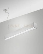 Turner sospensione alluminio 29w 4000k 3570lm prismatic ip40 100cm