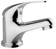 Miscelatore lavabo in ottone cromato con piletta di scarico   Fast