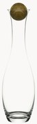 Caraffa in vetro soffiato con tappo in legno Eden, 1 L