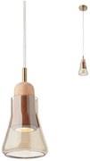 Redo 01-1518 - Lampadario a sospensione con filo UPPER 1xGU10/28W/230V ottone/beige