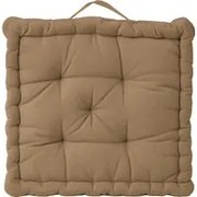 Cuscino materasso 45x45 cm beige scuro