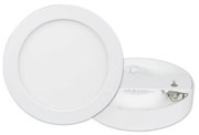 Prios Plafoniera LED Edwina, bianco, 23 cm, set di 3