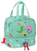 Portamerenda Peppa Pig George Menta 20 x 20 x 15 cm