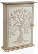 Armadietto portachiavi Versa Albero Legno MDF 1,5 x 32 x 26,8 cm