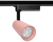 Faro LED 30W Monofase Rosa CRI92 CCT Bianco Variabile 38° Bridgelux LED Colore Bianco Variabile CCT