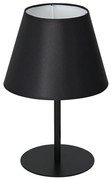 Lampada da tavolo ARDEN 1xE27/60W/230V diametro 20 cm nero/bianco