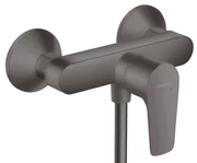 Rubinetto per doccia monocomando Talis E nero satinato HANSGROHE
