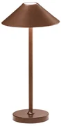 Lampada a LED da tavolo 3W touch USB ricaricabile senza fili MOON Corten