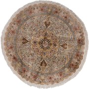 Hereke Tappeto orientale 130 x 130 (Cina) Annodato A Mano