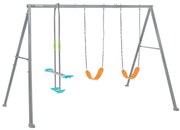 Altalena colore grigio 3 componenti - cod. 44123