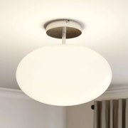 Plafoniera soffitto Sonika Lindby, dimmerabile, Alluminio / Grigio / Zincato, Soggiorno / Sala da pranzo, Plafoniera