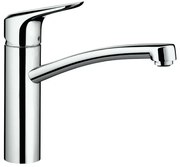 Rubinetto da cucina fisso diagonale My Cube M argento cromato lucido HANSGROHE