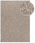 Tappeto grigio-beige 160x230 cm Petra Liso - Universal