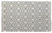 Tappeto DKD Home Decor Nero Bianco (120 x 190 x 0,7 cm)