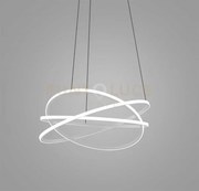 Atia s/m - lampadario a sopsensioe bianco led 3000k 7500lm 100w d.8...