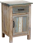 COLORWOOD - comodino in legno colorato