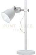 Lume legend bianco e nickel 1 luce attacco e27 38x61cm