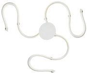 Applique LED moderno Teodor bianco IP20, luce bianco naturale 2020 lumen, NOVECENTO