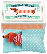 Peluche Mini Sausage Dog in a Little Box - Rex London