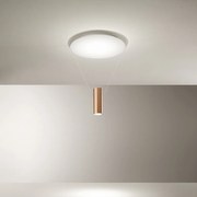 Plafoniere In Metallo Contemporanea Hang Bianco Led