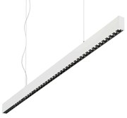 Lampada Lineare Office Alluminio Bianco Led 30W 3000K Luce Calda