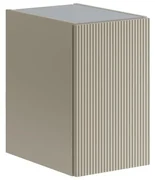 Armadietto bagno a terra Opera 1 anta P 45.5 x L 30 x H 50 cm laccato opaco sabbia