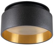 Kanlux 29232 - Lampada da incasso GOVIK GU10/10W nero/oro
